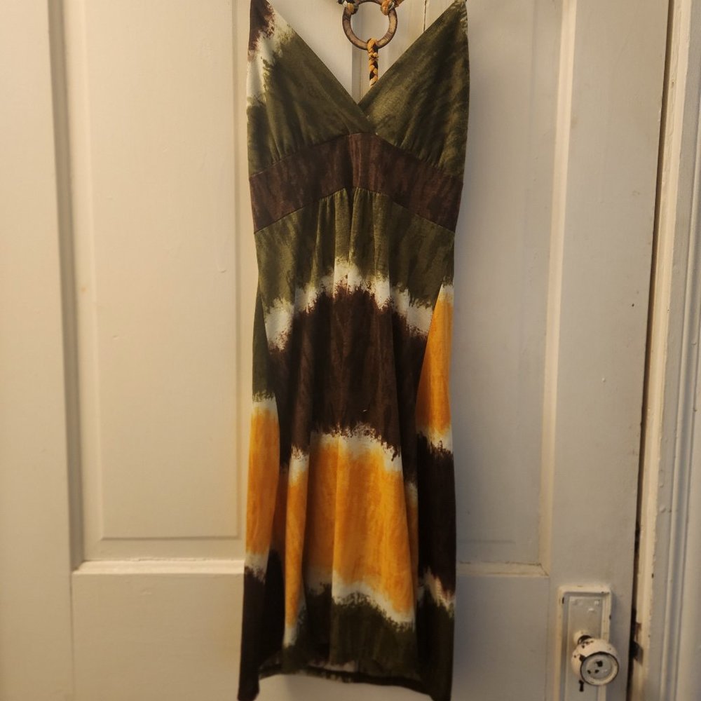 Beachy Tie Dye Dress